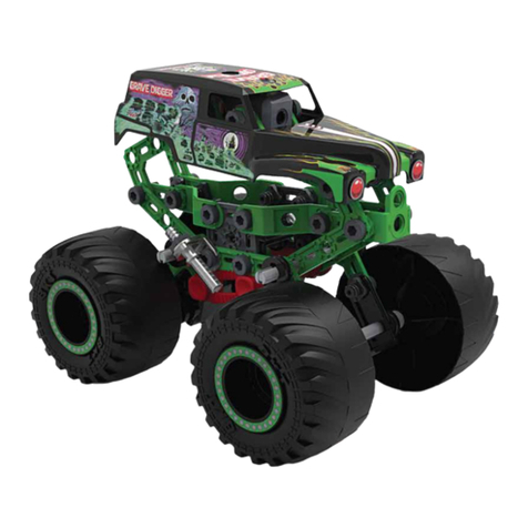 Meccano Junior MONSTER JAM GRAVE DIGGER manual