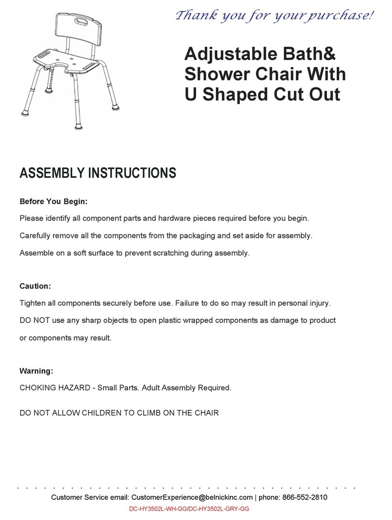 Rehabmart Flash Furniture Assembly instructions Rehabmart Flash Furniture Assembly instructions