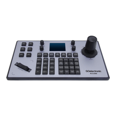 Go Electronic RCC6000 user manual