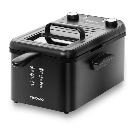 cecotec CleanFry Infinity 3000 instruction manual