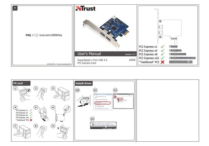 Trust 16908 User manual