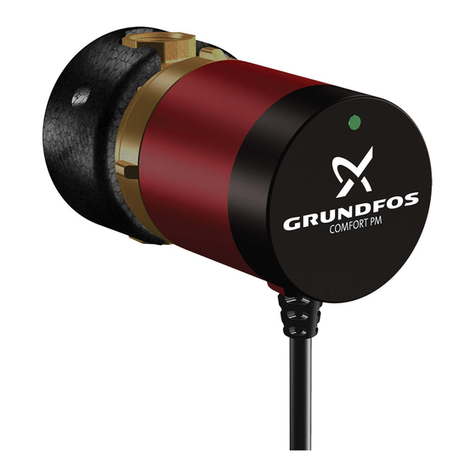 Grundfos COMFORT PM B User manual Grundfos COMFORT PM B User manual