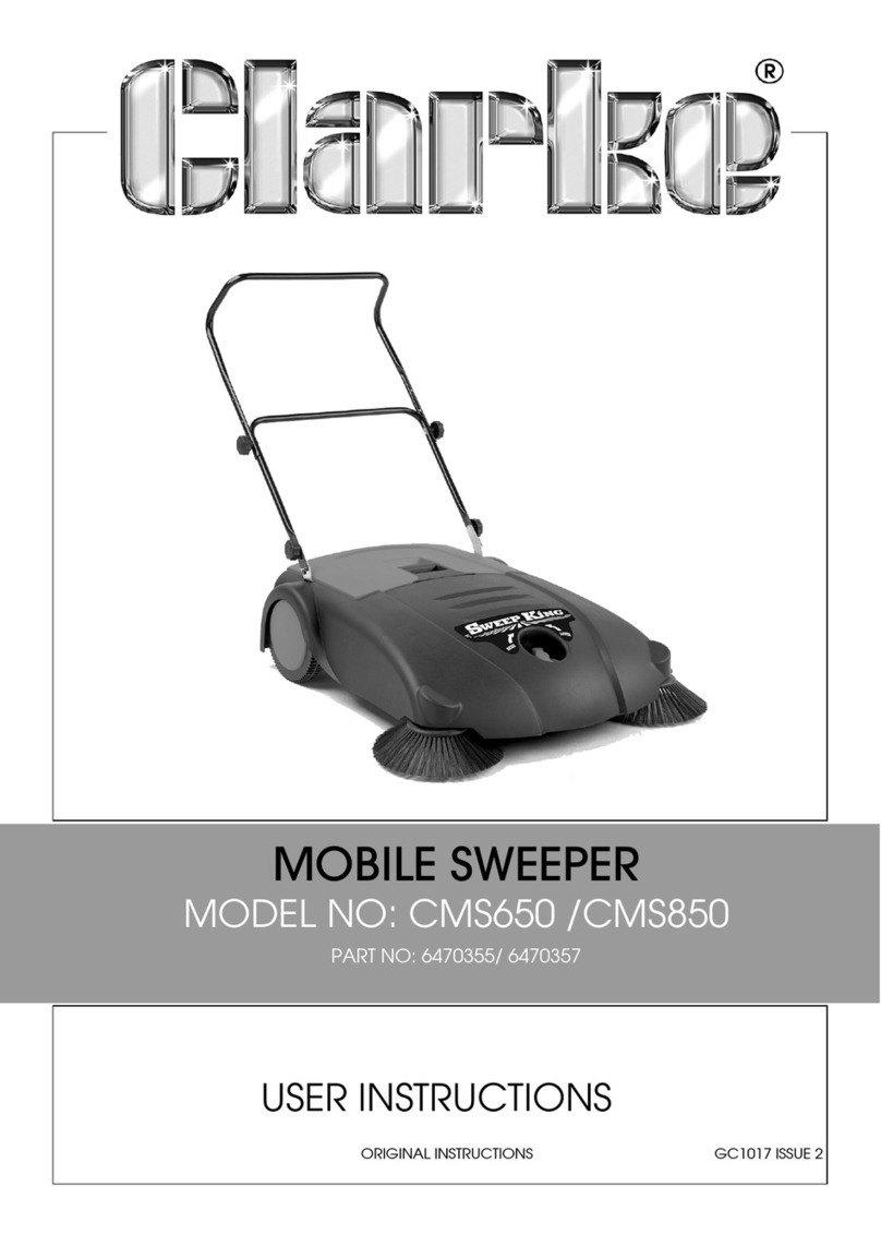 Clarke CMS650 User instructions