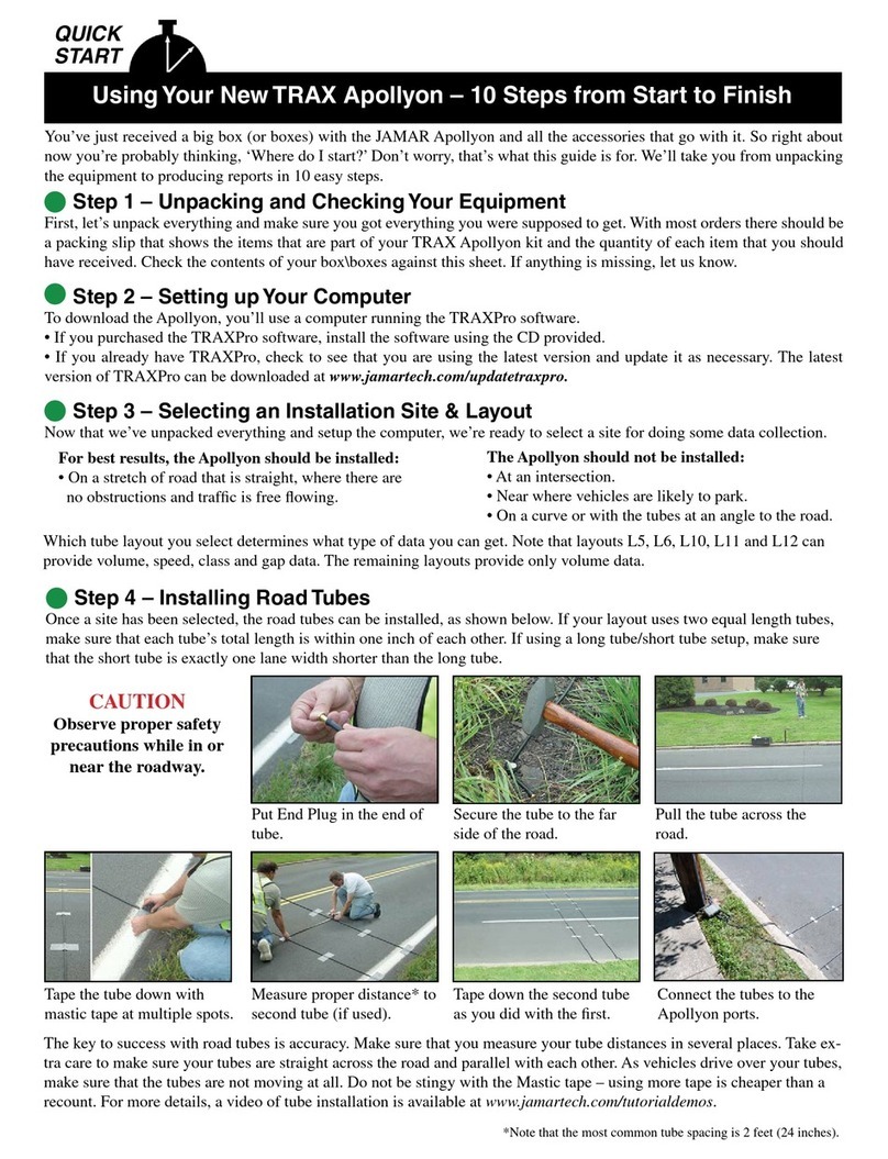 JAMAR Technologies TRAX Apollyon User manual