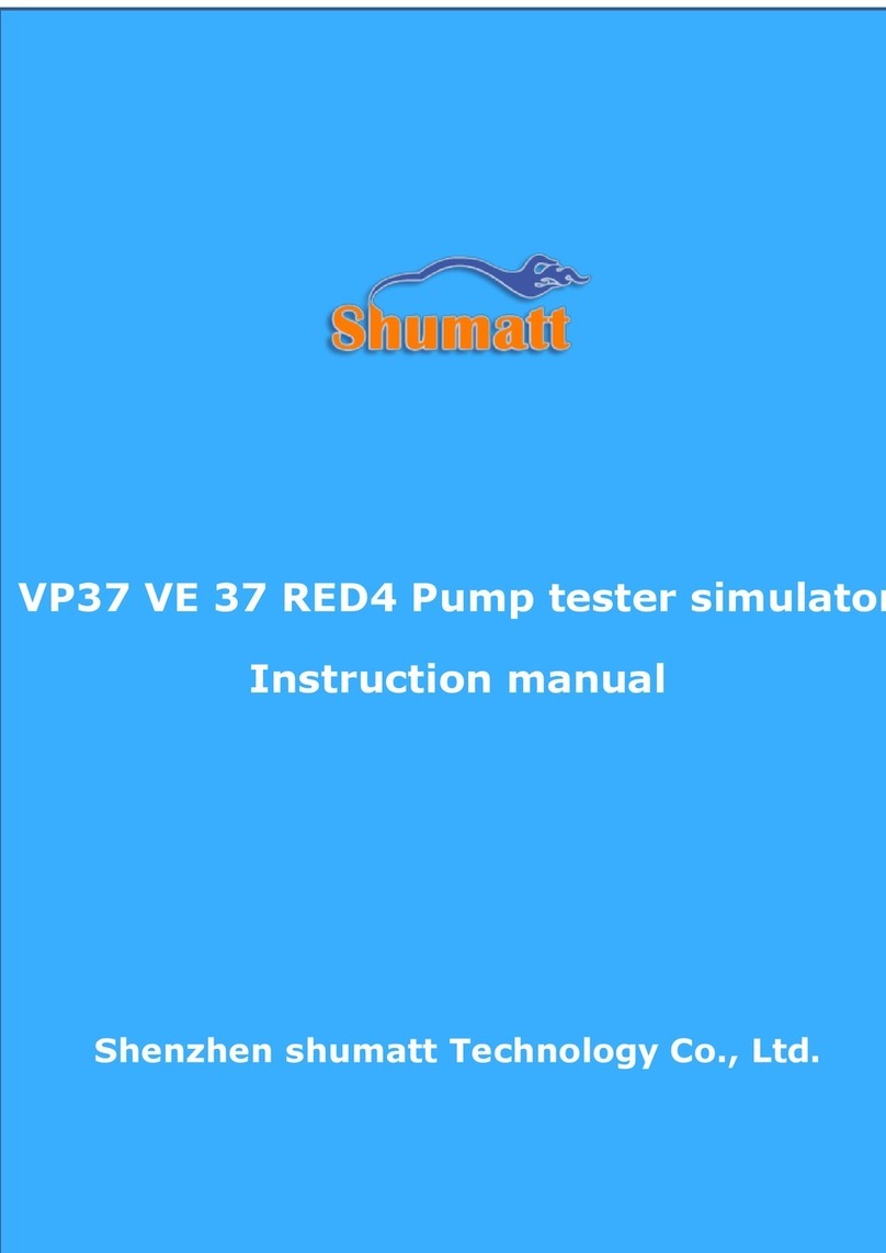 shumatt VP37 VE 37 RED4 instruction manual