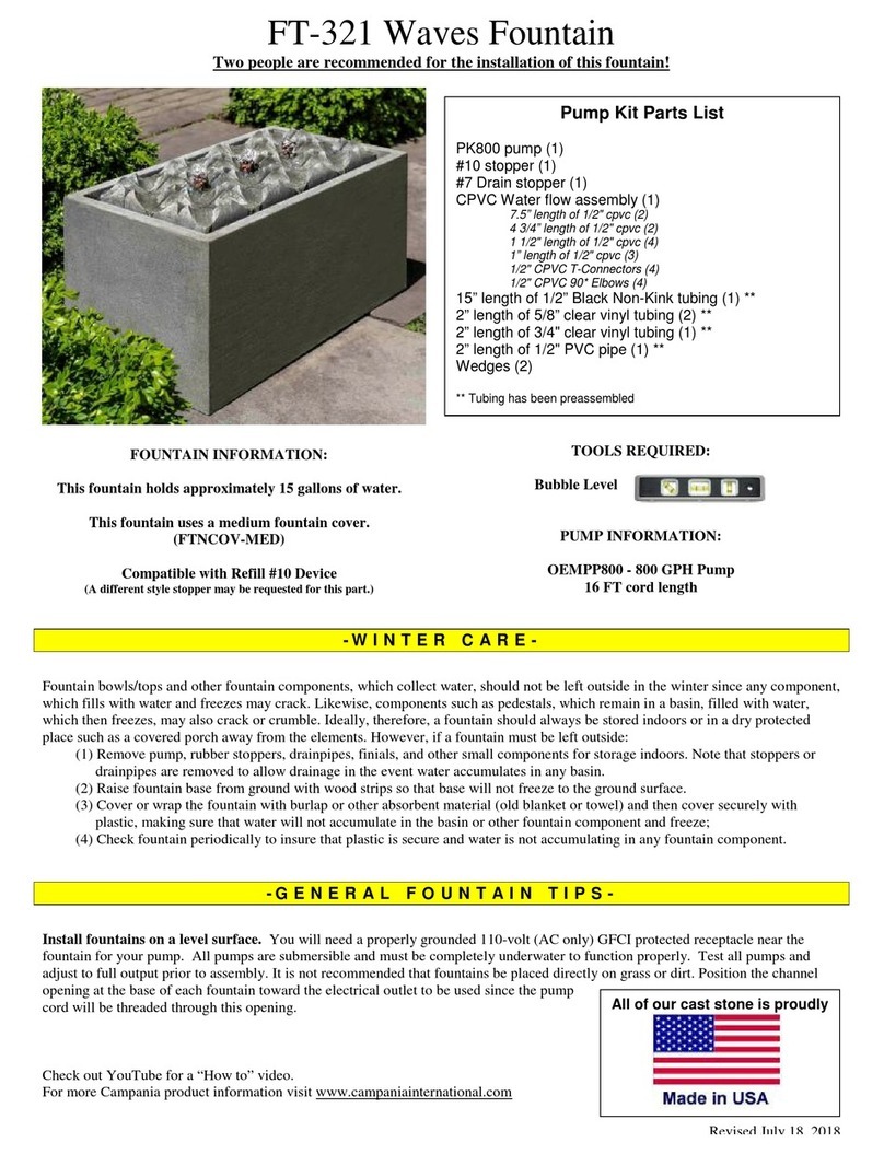 Campania International Waves FT-321 quick start guide