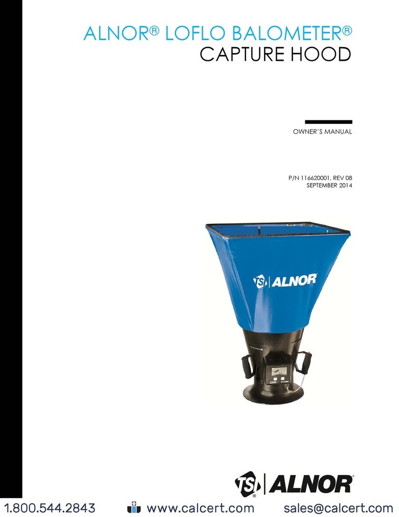TSI Instruments ALNOR LOFLO BALOMETER owner's manual