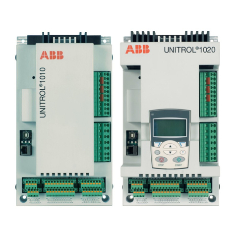 ABB UNITROL 1010 Quick installation guide