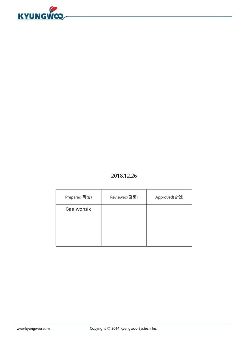 Kyungwoo SMK-DWS-01 user manual