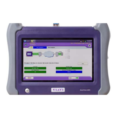 Viavi Smart Class 4800 quick start guide