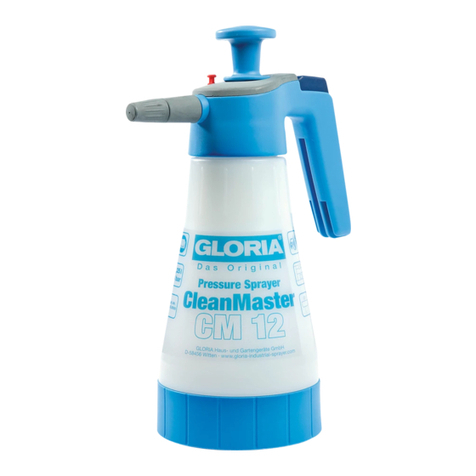 Gloria CleanMaster PERFORMANCE CM 12 User manual