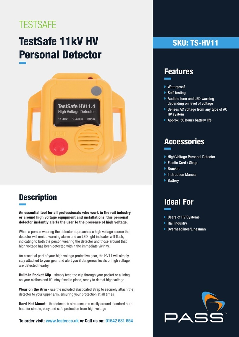 TestSafe TS-HV11 user manual