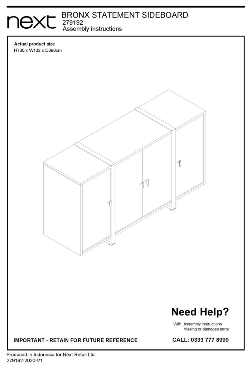 Next 279192 Assembly instruction Next 279192 Assembly instruction