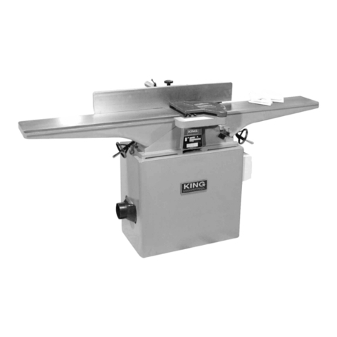 King Industrial 8" Jointer KC-203C instruction manual