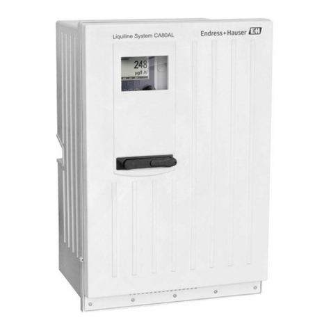 Endress+Hauser Liquiline System CA80AL Technical specifications