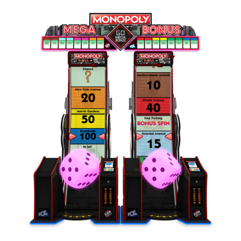 Innovative Concepts in Entertainment Monopoly Roll -N- Go User manual