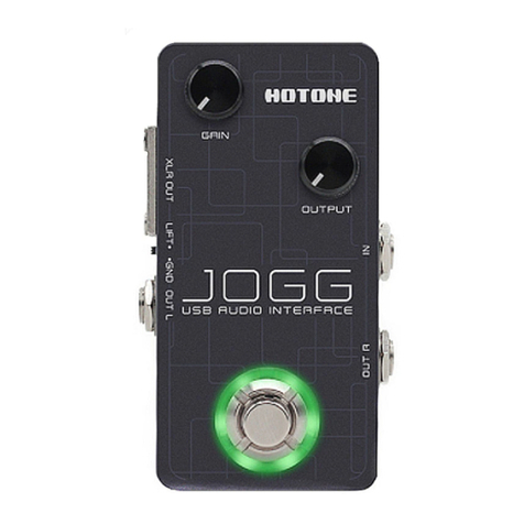 Hotone JOGG user manual