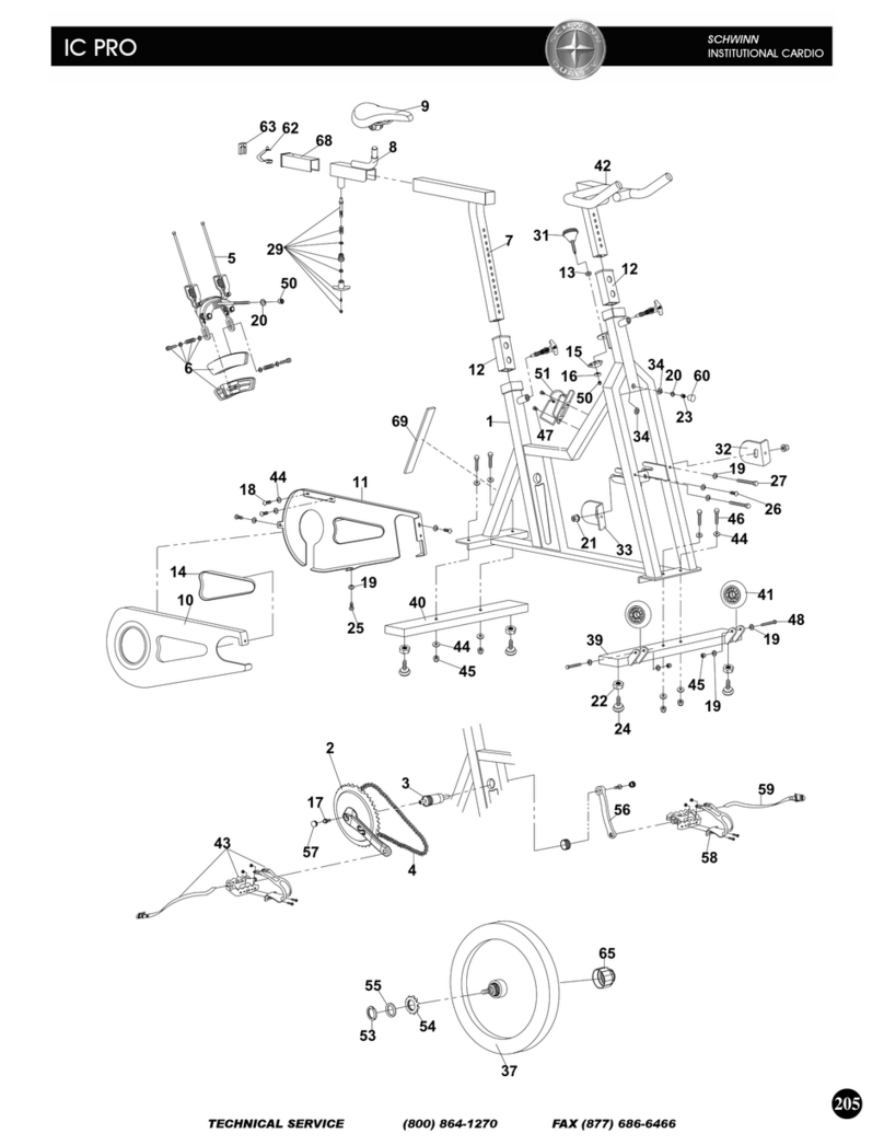 Schwinn IC Pro quick start guide