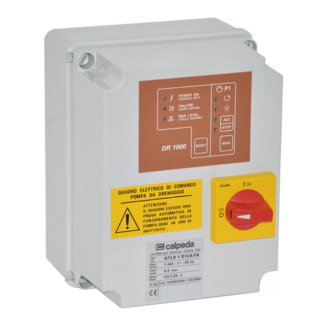Calpeda QTLD 1D 12A-FA Original operating instructions