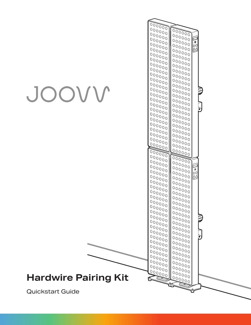 Joovv Hardwire Pairing Kit User manual