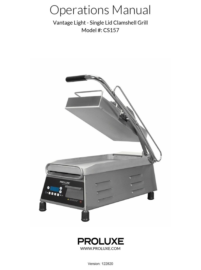 Proluxe CS157 Operation manual