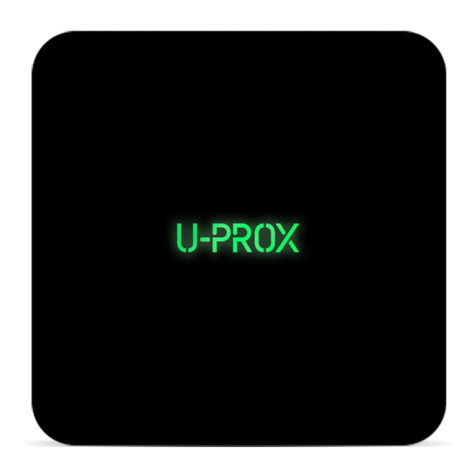 U-Prox U-Prox Valve User manual