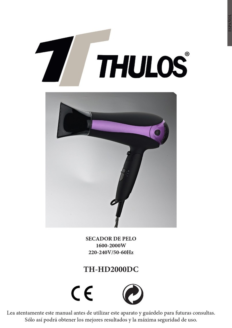 Thulos TH-HD2000DC instruction manual