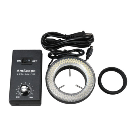AmScope LED-144 Series user manual