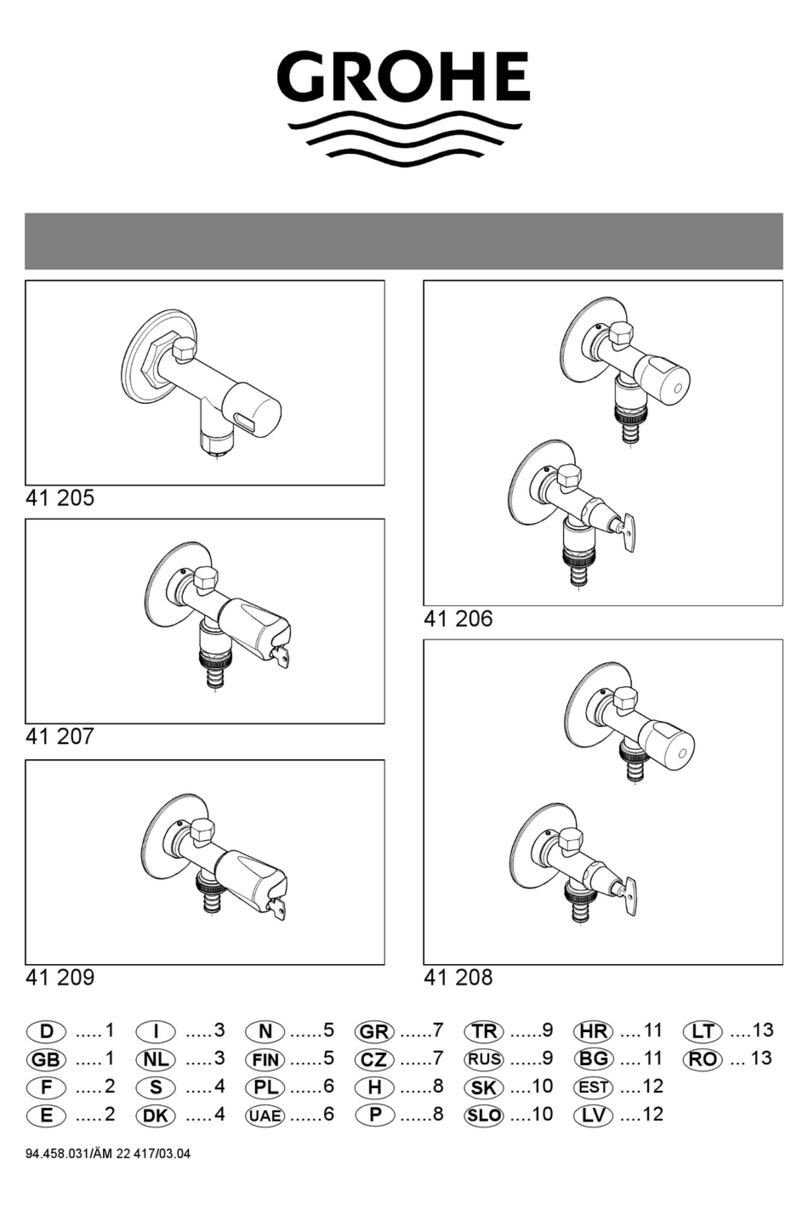 Grohe 41 205 manual Grohe 41 205 manual