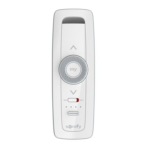 SOMFY SITUO 1 VARIATION Operating and maintenance instructions