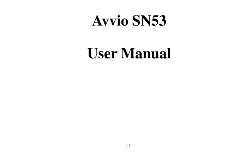 Avvio SN53 User manual