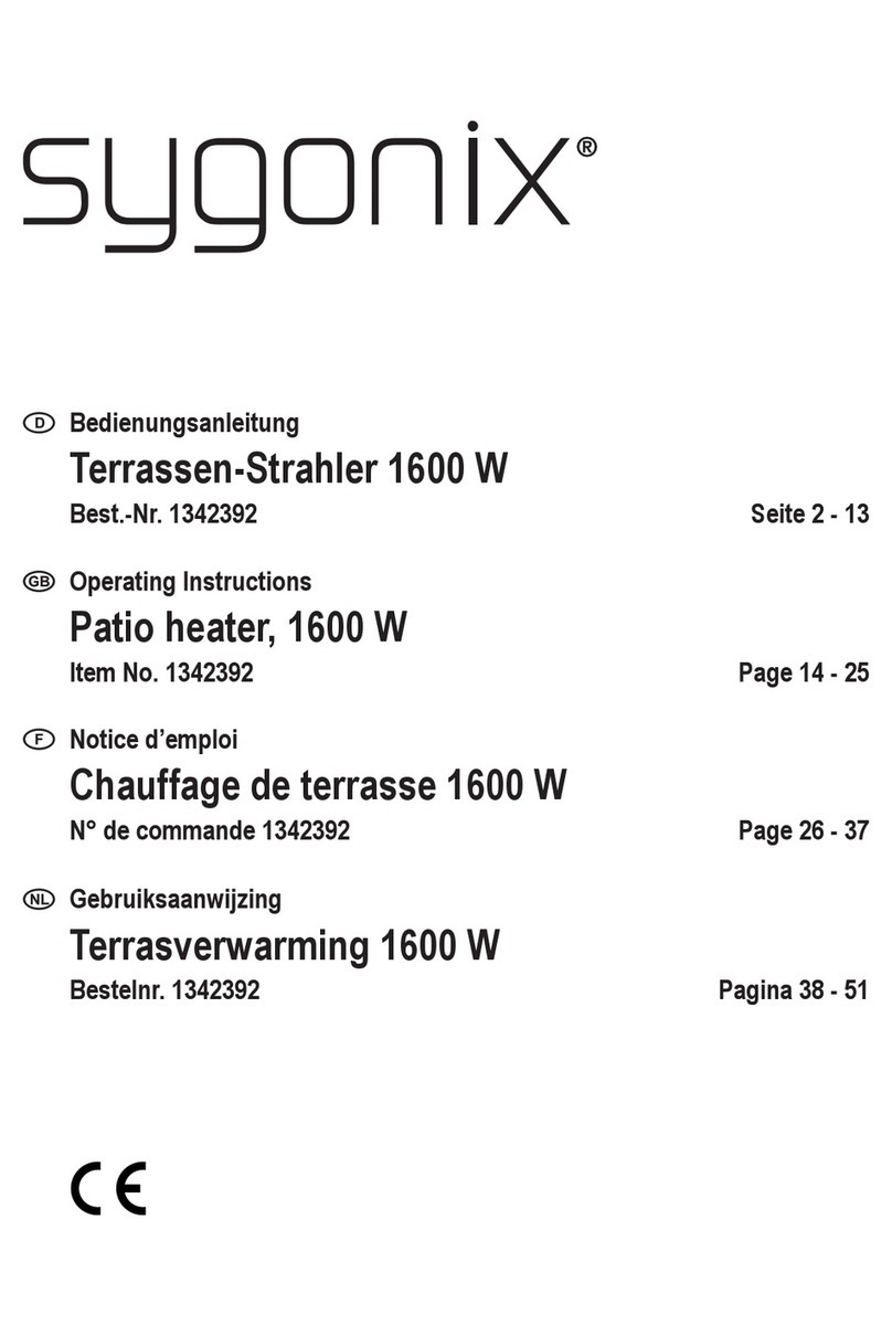 Sygonix 1342392 operating instructions