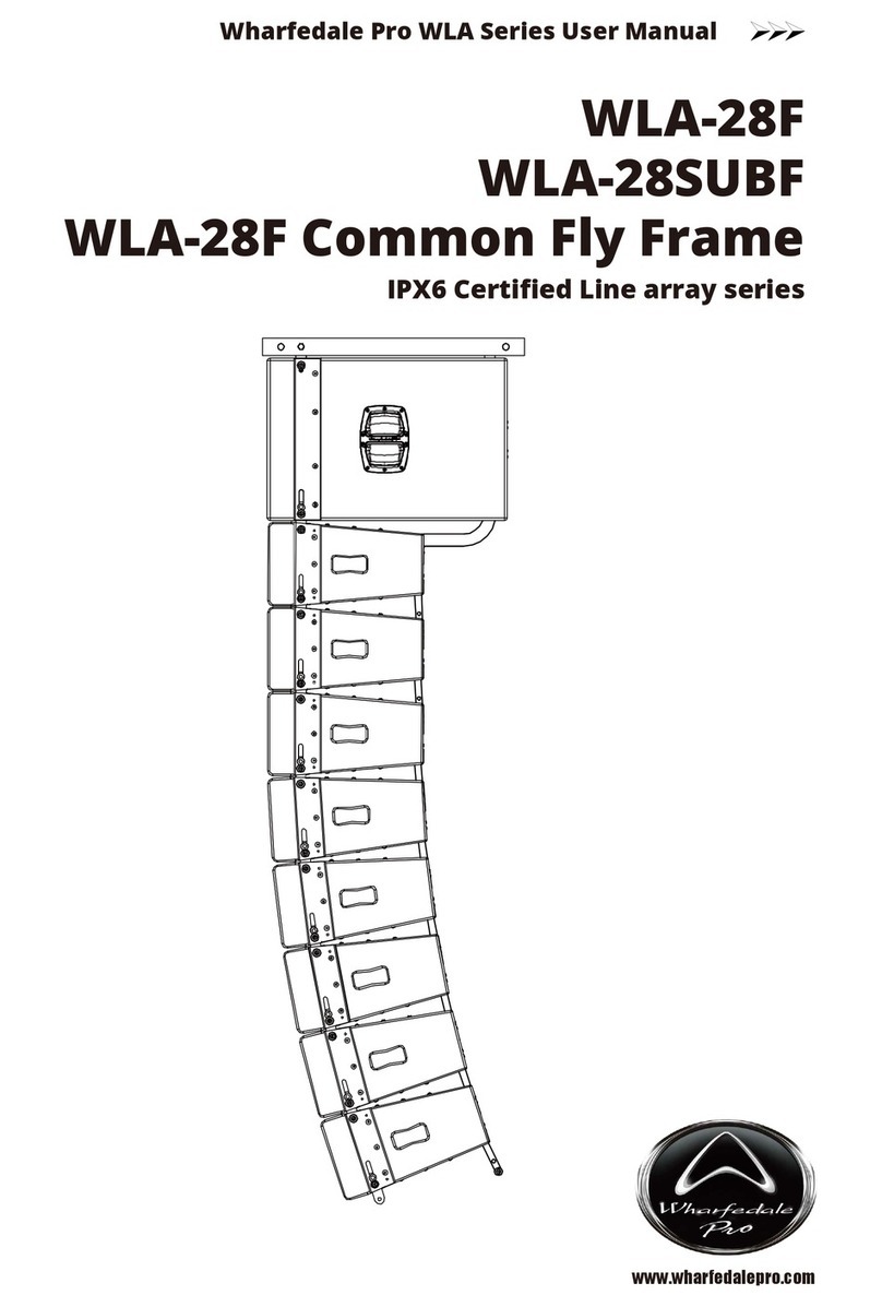 Wharfedale Pro WLA Series user manual