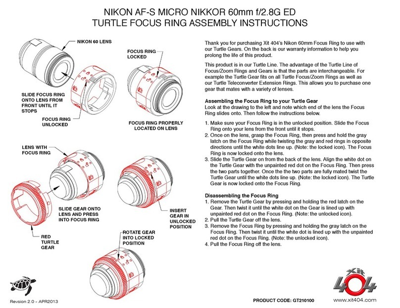 xit404 GT210100 User manual