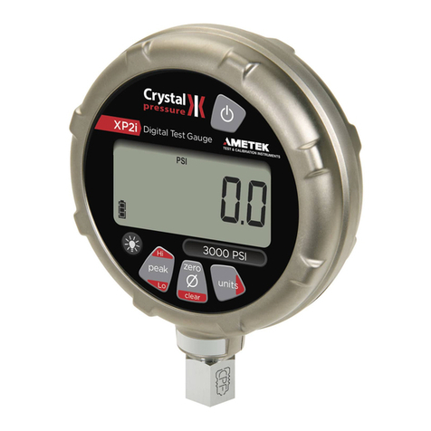 Ametek Crystal Pressure XP2i-DD User manual