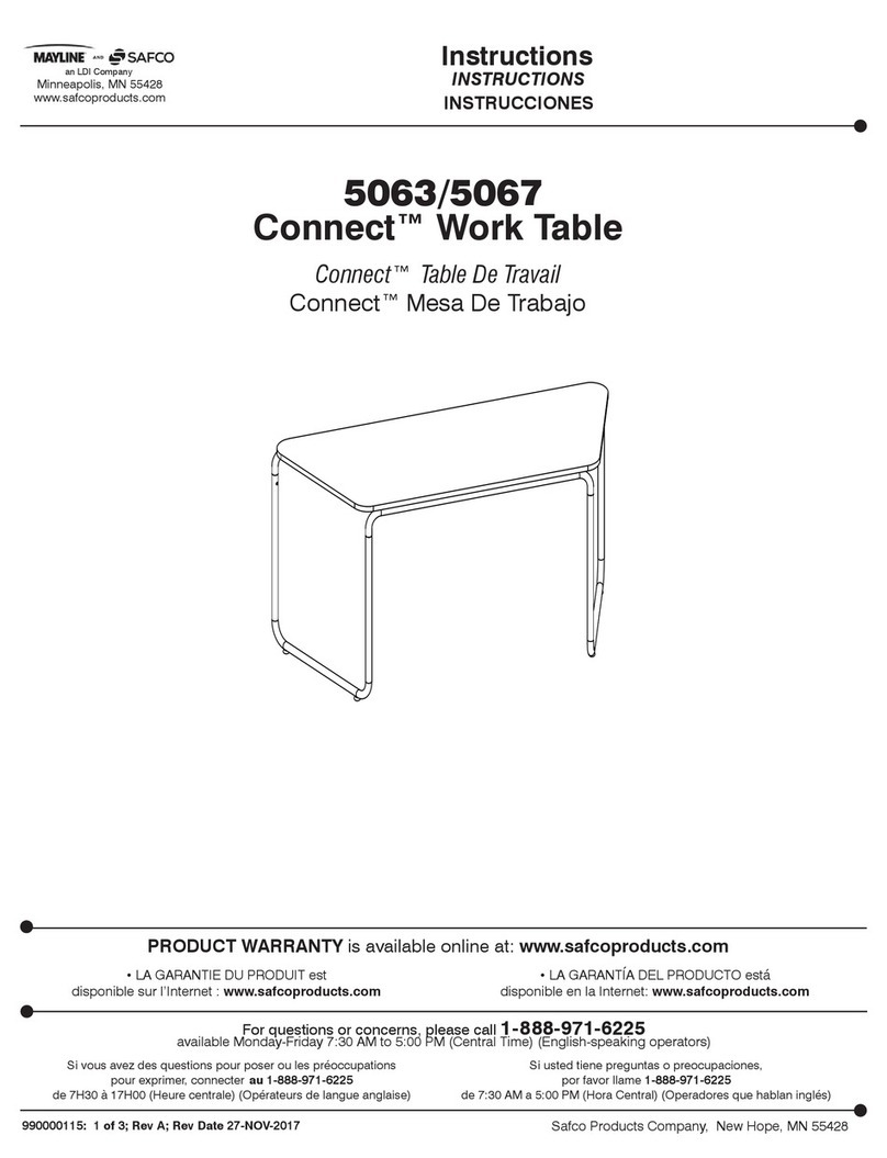 LDI MAYLINE SAFCO Connect 5063 instructions