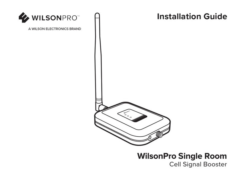 Wilson Electronics WilsonPro Single Room installation guide
