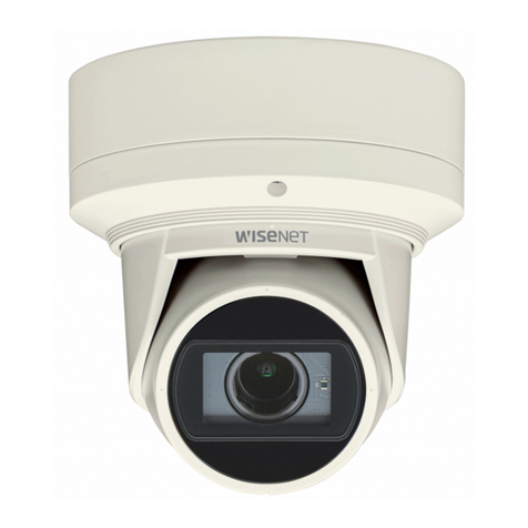 Wisenet QNE-6080RV User manual Wisenet QNE-6080RV User manual