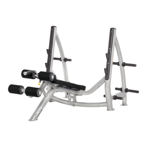 Hoist Fitness CF Commercial Freeweight CF-3177-A owner's manual