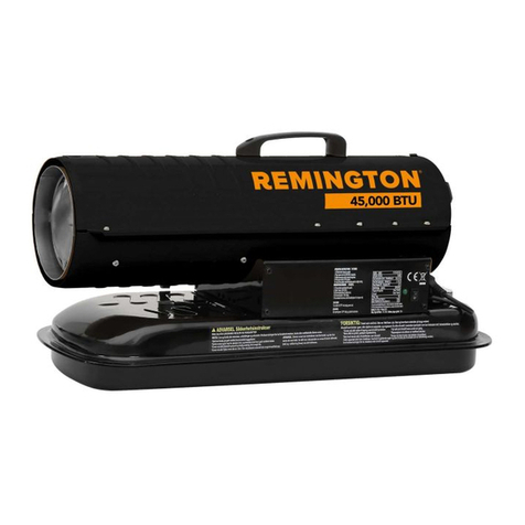 Pinnacle REMINGTON REM-45-KFA-O User's manual & operating instructions