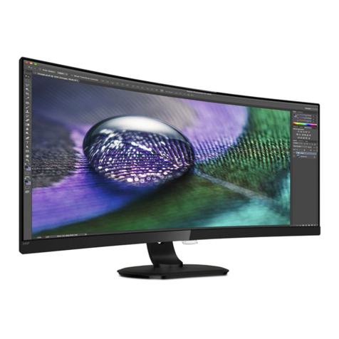 Philips Brilliance 349P7 User manual