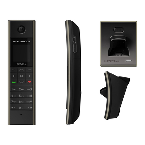 Motorola FXC-851L User manual