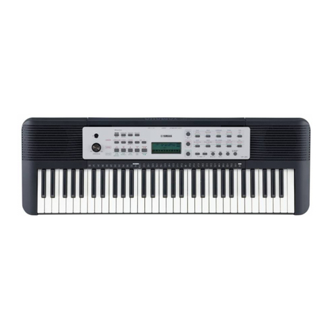Yamaha YPT-270 owner's manual