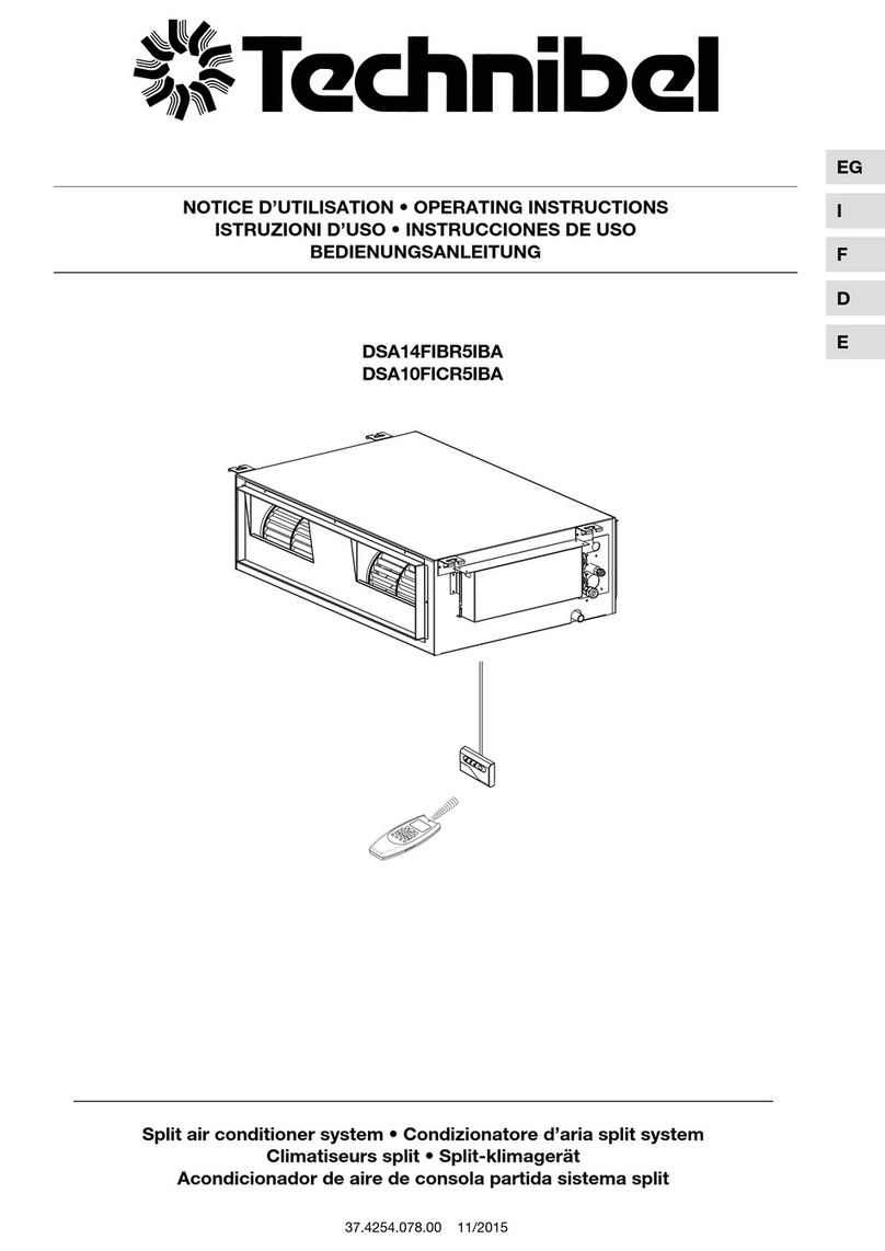 Technibel DSA14FIBR5IBA User manual Technibel DSA14FIBR5IBA User manual