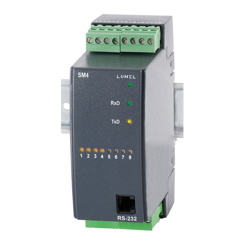 Lumel SM4 user manual