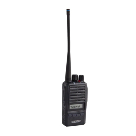 Tecnet TP-8000 SERIES Pc programming manual