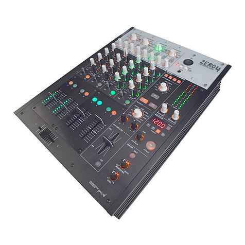 Korg Digital Mixer ZERO4 Service manual