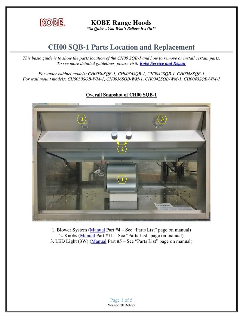KOBE CH00 SQB-1 manual