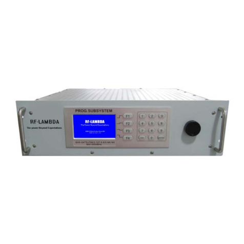RF-Lambda RFAS8810 manual