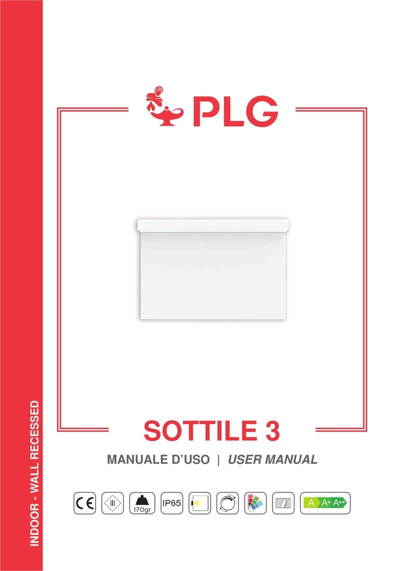 PLG SOTTILE 3 user manual